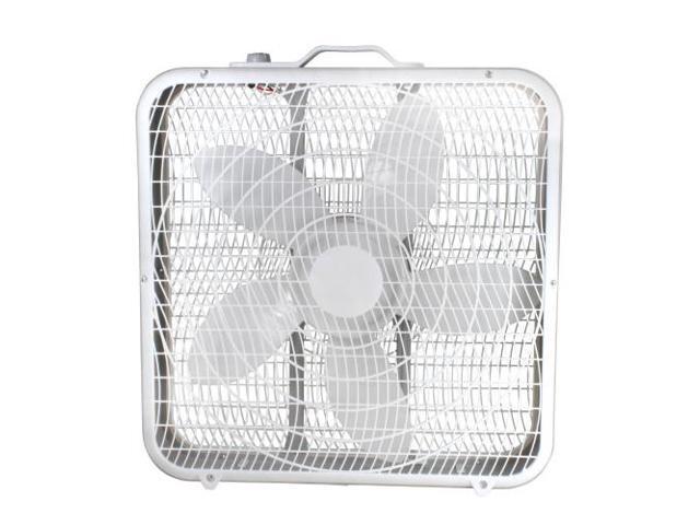 Comfort Zone Cz200a 20 3 Speed Box Fan For Full Force Air