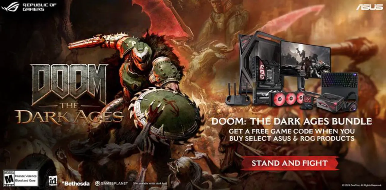 Main image of The Dark Ages for selected Asus Models-DOOM: The Dark Ages
