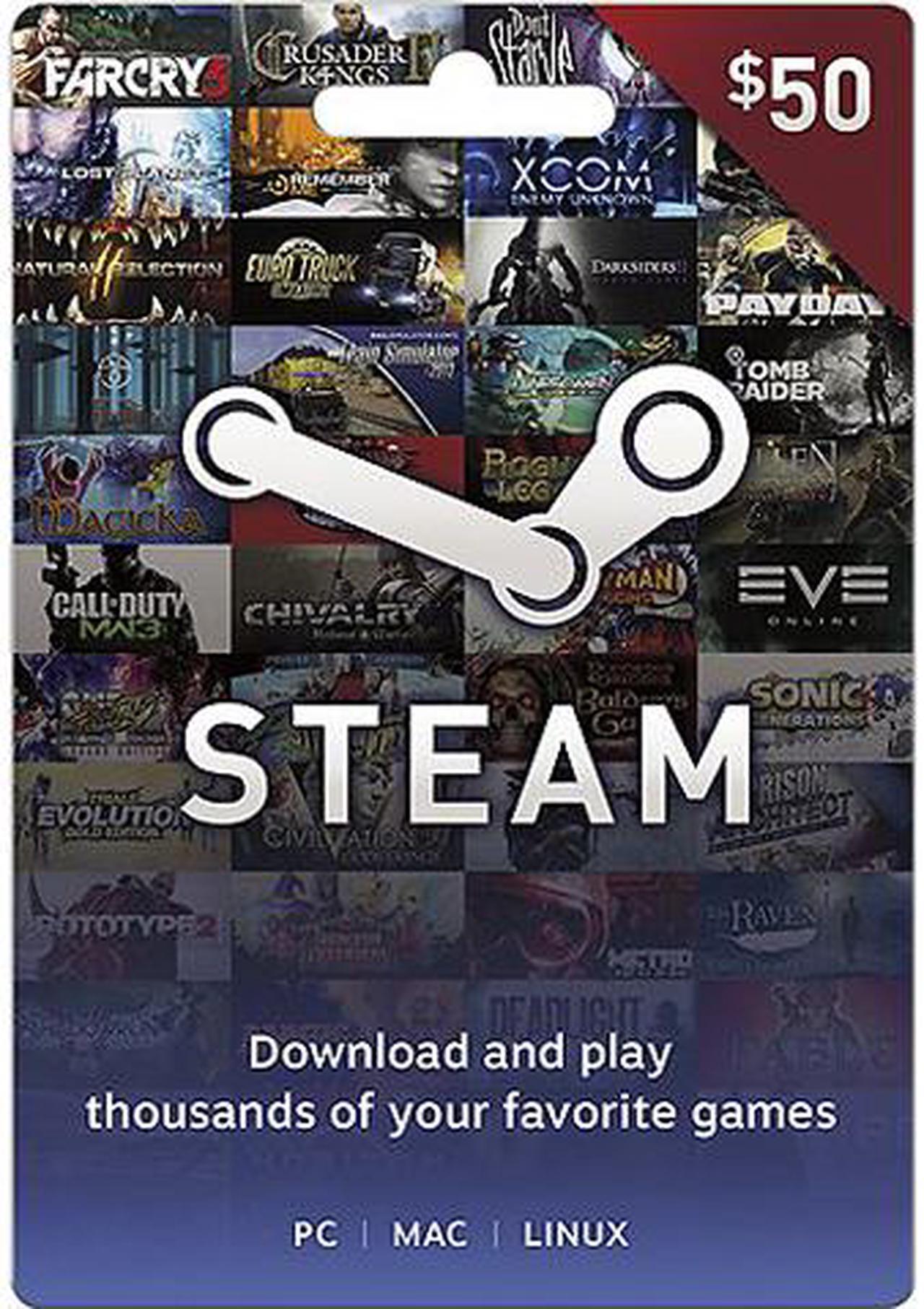 Main image of Steam Gift Card - $50
