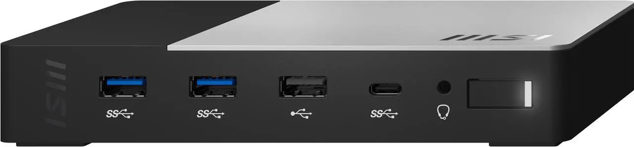 Alt view image 3 of 6 - MSI Gaming Laptop Gift - MSI black USB C docking station 2nd gen