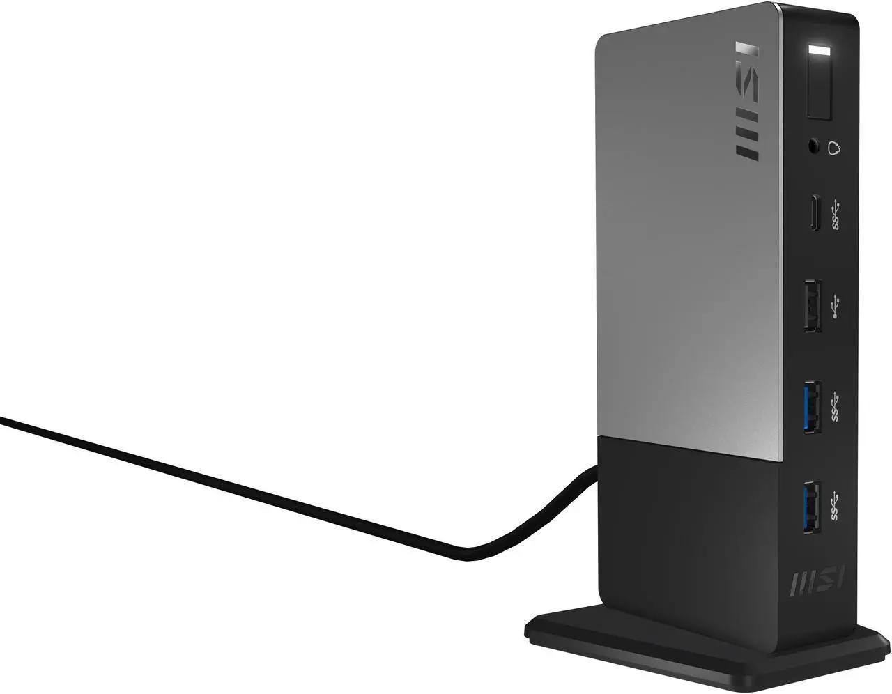 Alt view image 6 of 6 - MSI Gaming Laptop Gift - MSI black USB C docking station 2nd gen