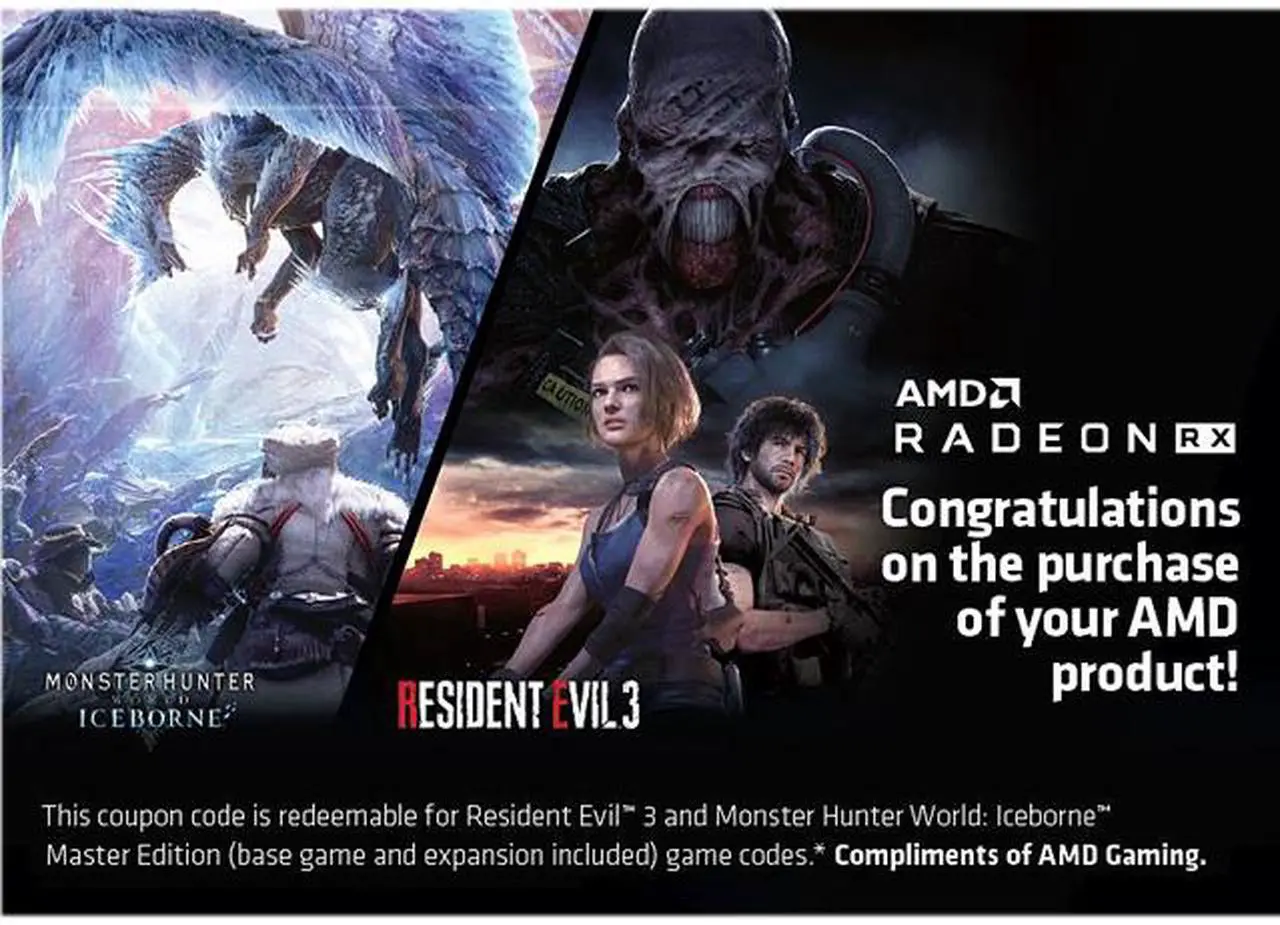 Main image of AMD Radeon Game Bundle (AMDRE3MHW)