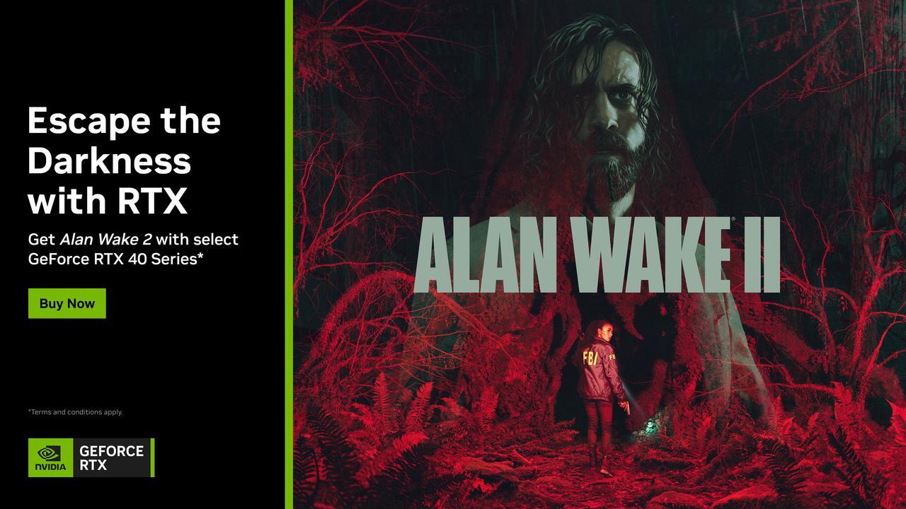 Main image of NVIDIA Gift - GeForce RTX 40 Series Alan Wake 2 Game Bundle
