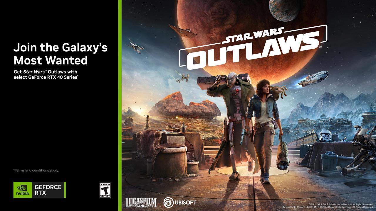 NVIDIA Gift - Star Wars Outlaws PC GeForce RTX Bundle