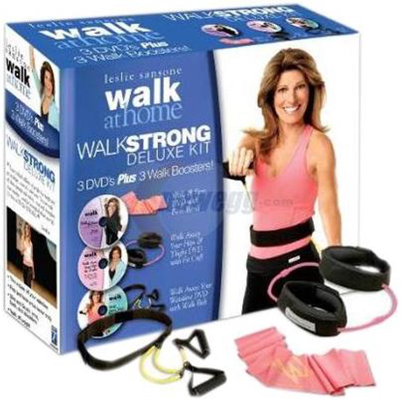 Main image of Leslie Sansone: Walk Strong Deluxe Kit (DVD / NTSC)