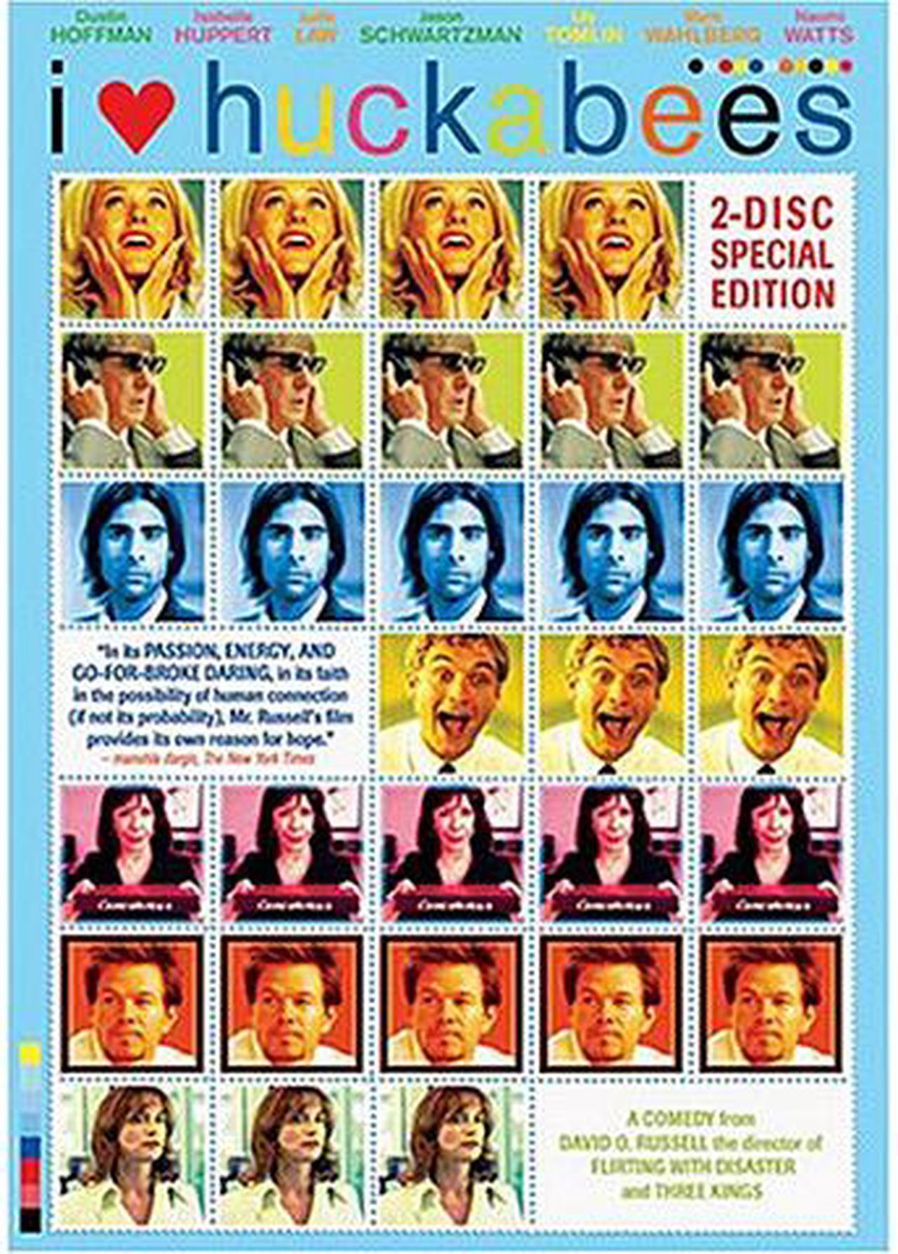 Main image of I Heart Huckabees Jude Law, Dustin Hoffman, Jason Schwartzman, Naomi Watts, Mark Wahlberg, Isabelle Huppert, Lily Tomlin, Kevin Dunn, Tippi Hedren, Shania Twain