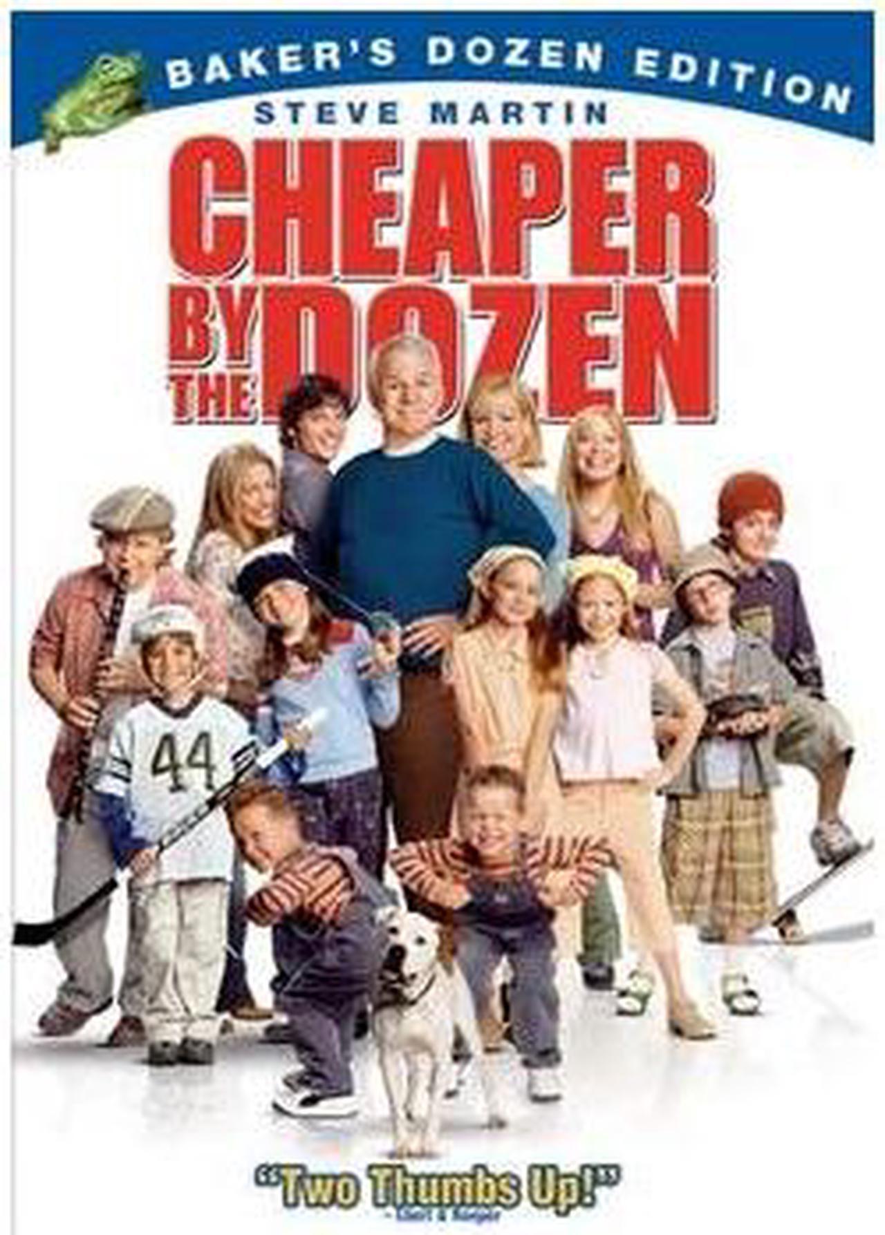 Main image of Cheaper By The Dozen Steve Martin, Bonnie Hunt, Hilary Duff, Piper Perabo, Tom Welling, Ashton Kutcher, Alyson Stoner, Blake Woodruff, Dax Shepard