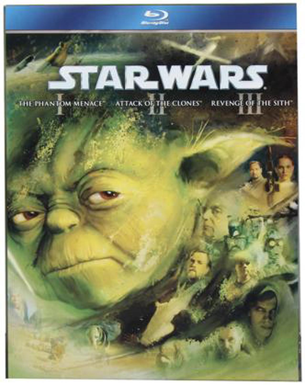 Main image of Star Wars: The Prequel Trilogy (Episodes I - III) (Blu-ray) Hayden Christensen, Ewan McGregor, Natalie Portman