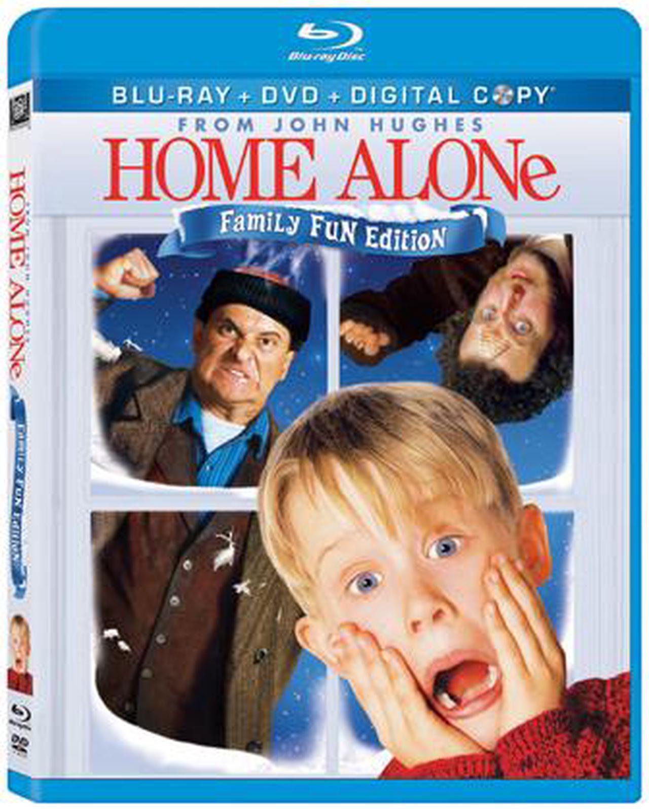 Main image of Home Alone (DVD + Digital Copy + Blu-ray) Macaulay Culkin, Joe Pesci, Daniel Stern, Catherine O'Hara, John Heard