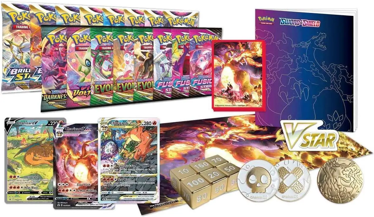 Alt view image 2 of 2 - Pokemon TCG: Sword & Shield Ultra-Premium Collection - Charizard