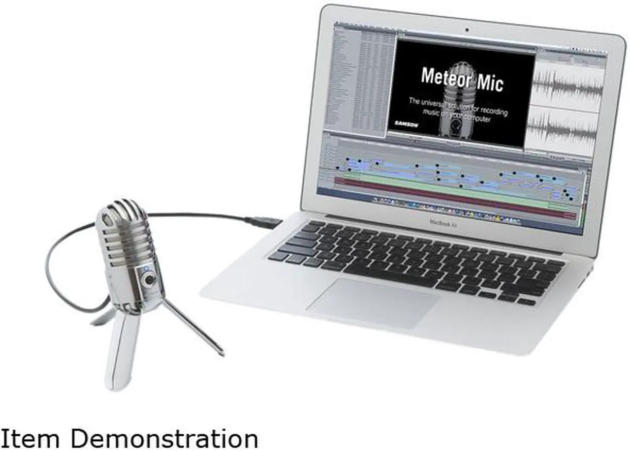 Alt view image 5 of 7 - Samson Meteor Mic USB Studio Condenser Microphone