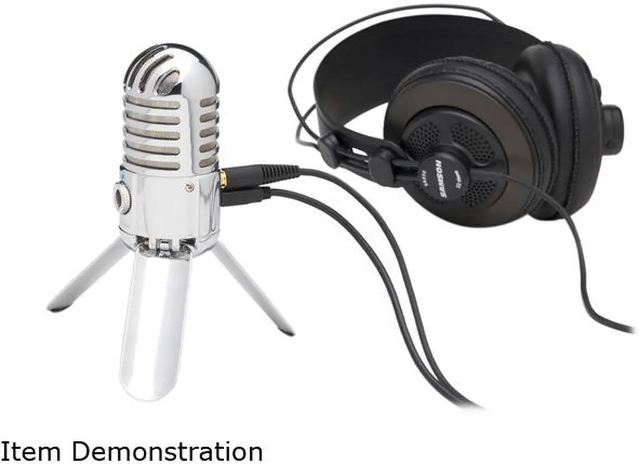 Alt view image 3 of 7 - Samson Meteor Mic USB Studio Condenser Microphone