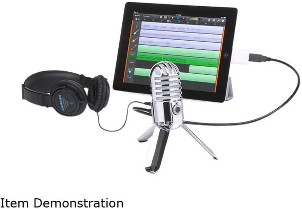 Alt view image 6 of 7 - Samson Meteor Mic USB Studio Condenser Microphone