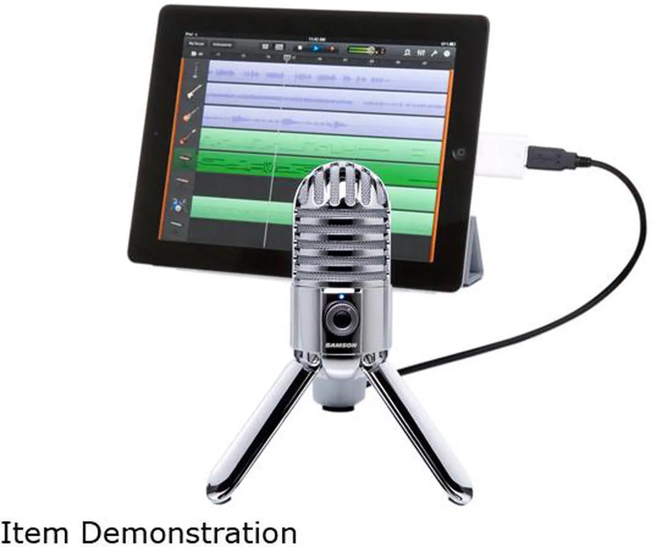 Alt view image 7 of 7 - Samson Meteor Mic USB Studio Condenser Microphone
