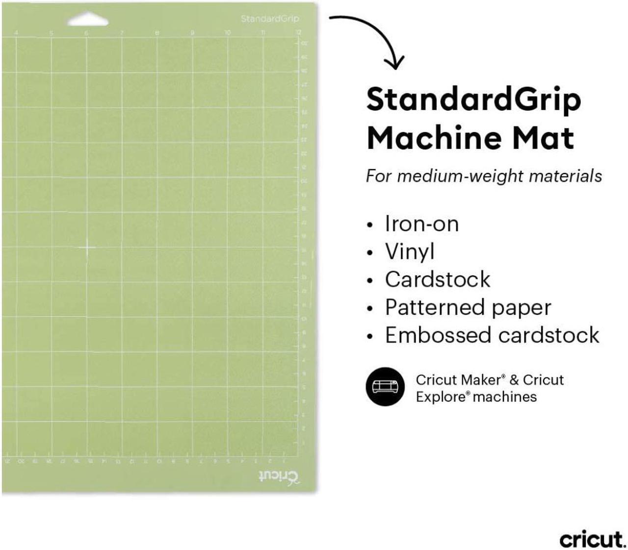 Alt view image 2 of 4 - Cricut StandardGrip Adhesive Cutting Mat Green | 2 Mats 12"x24" 2001975