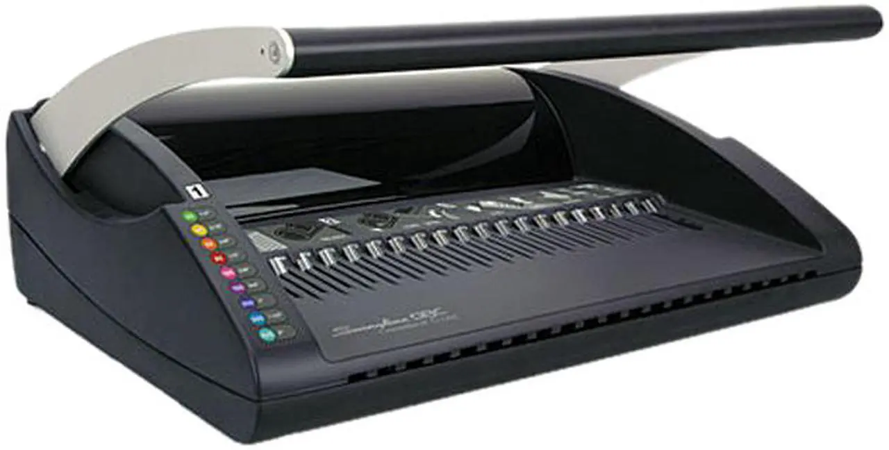 Main image of GBC 7706171 CombBind C12 Manual Binding System- 17-7/8w x 16-1/2d x 7-7/8h- Black