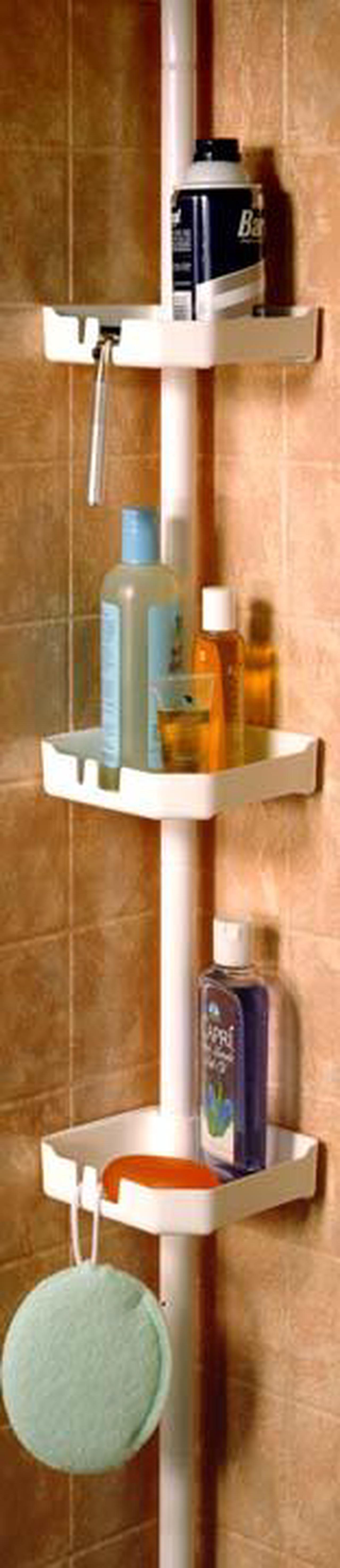 Zenith Prod. White Shower Caddy 371W