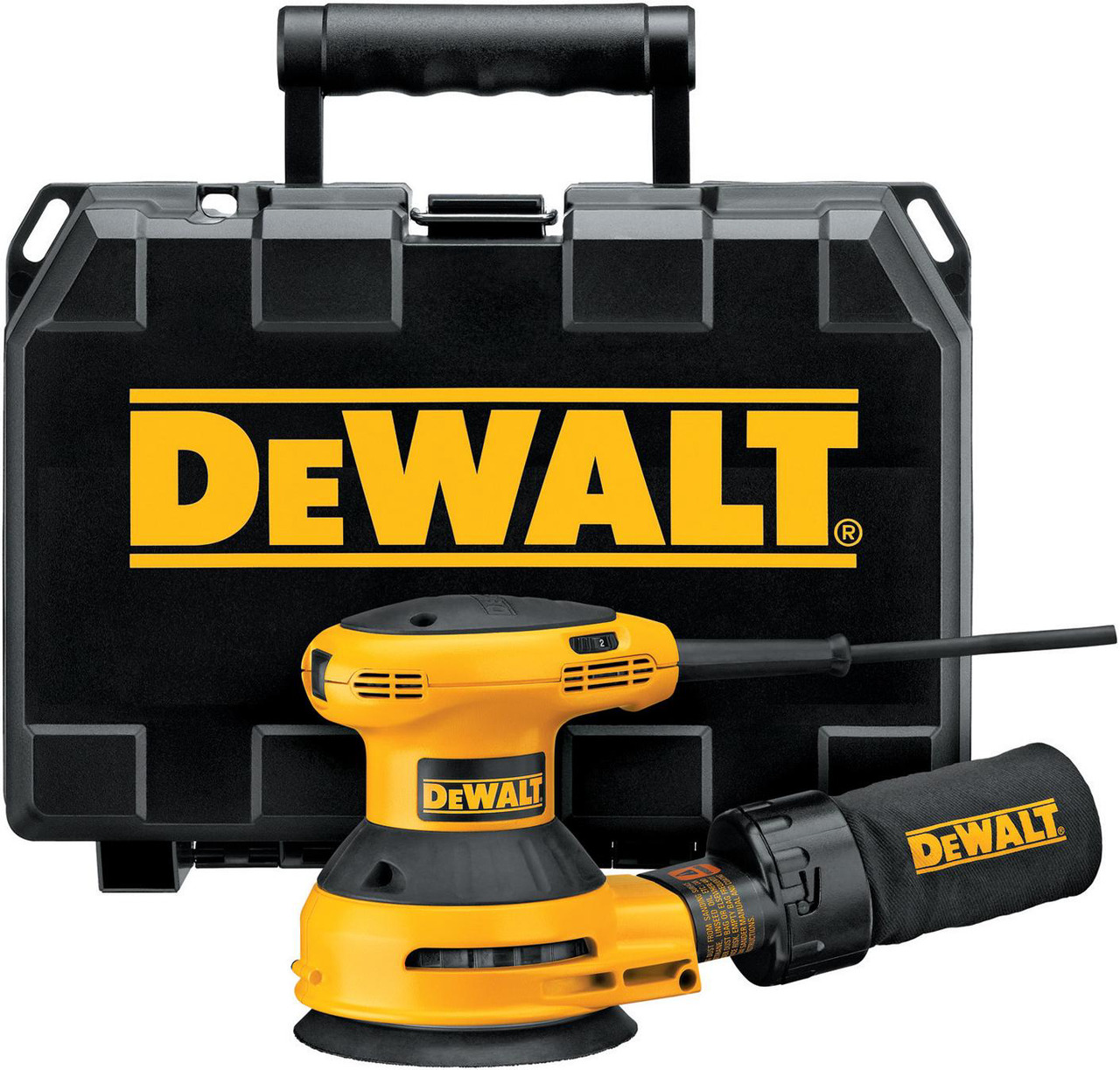 Dewalt D26453K Heavy-Duty 5" VS Random Orbit Sander Kit - Newegg.com