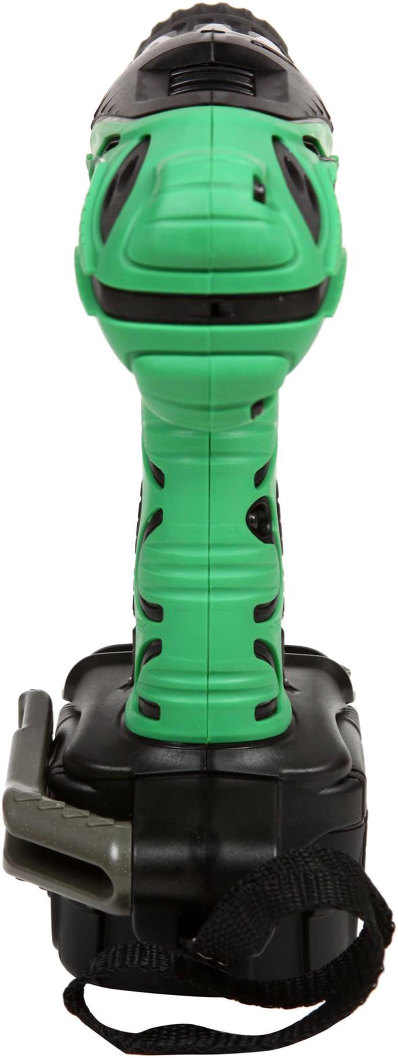 Alt view image 3 of 9 - Hitachi Power Tools DS18DVF3 18 Volt Cordless Driver Drill Kit with Flashlight and Bit Set