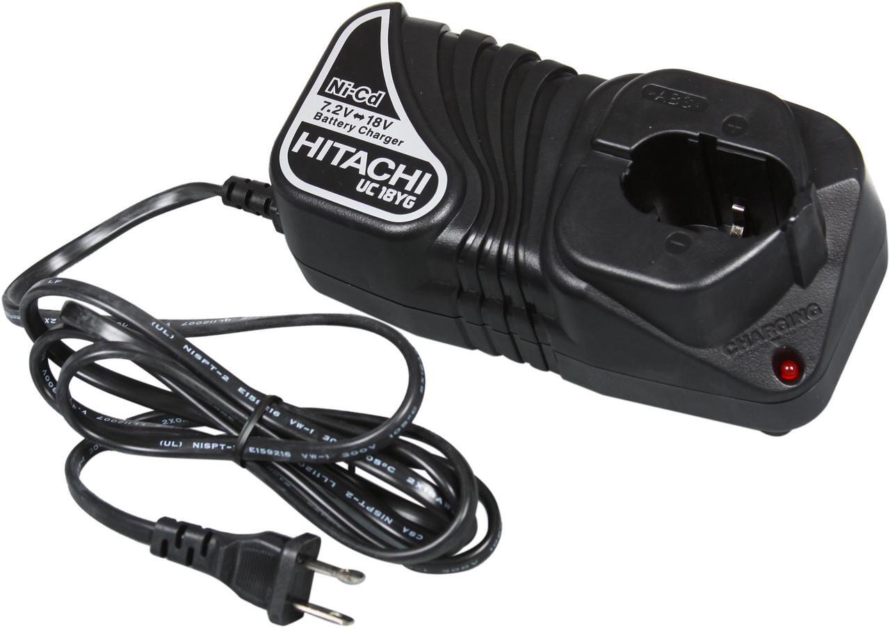 Alt view image 8 of 9 - Hitachi Power Tools DS18DVF3 18 Volt Cordless Driver Drill Kit with Flashlight and Bit Set