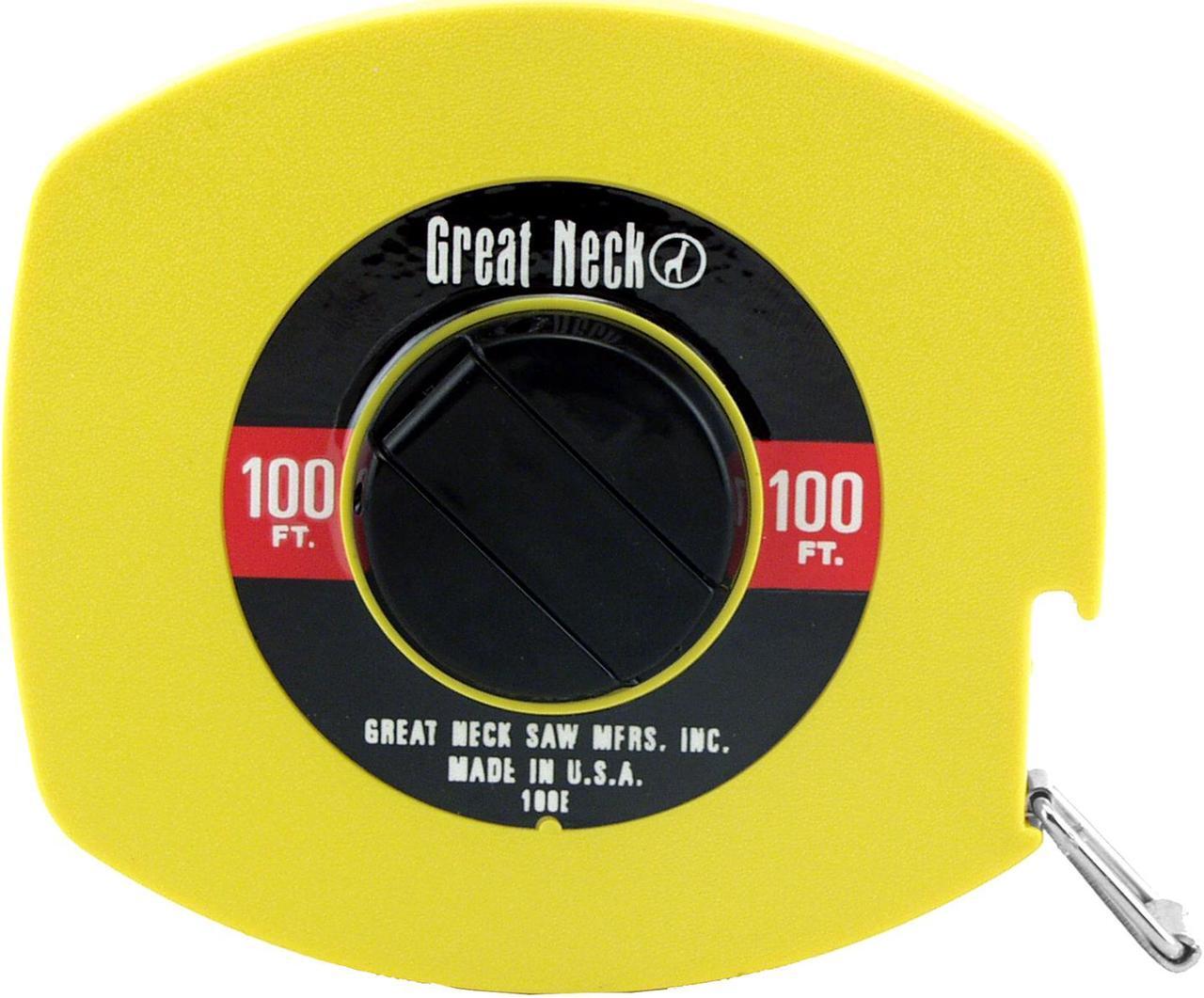 Main image of Great Neck 100E 100' Steel Tape