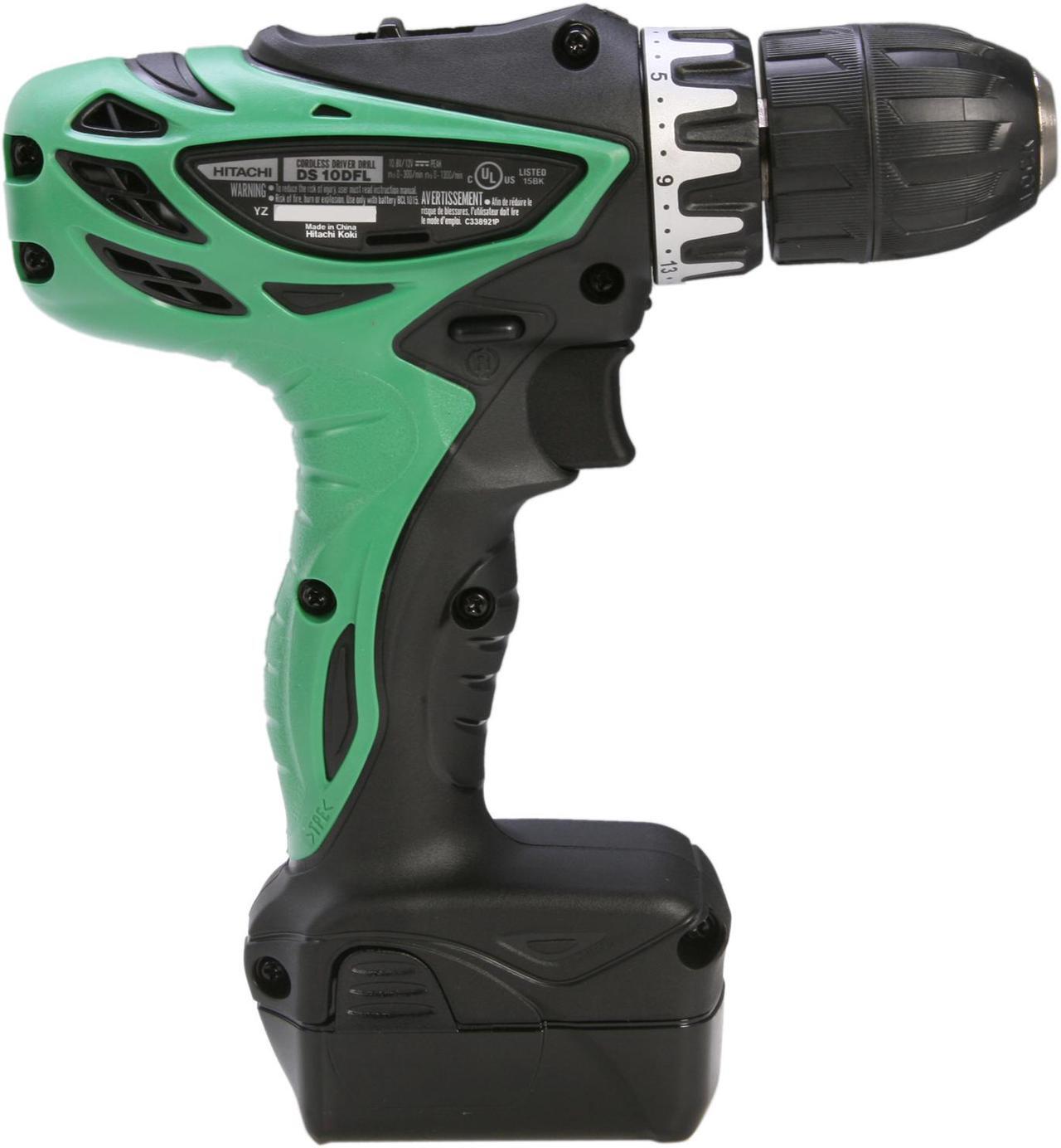Alt view image 6 of 9 - Hitachi DS10DFL 12V 1.5Ah Peak Lithium Ion Micro Driver Drill