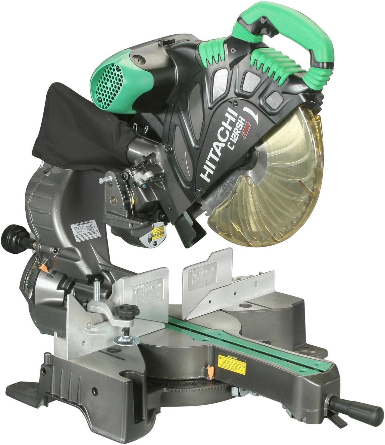 Main image of Hitachi C12RSH 12" Sliding Dual Compound Miter Saw with Laser Marker