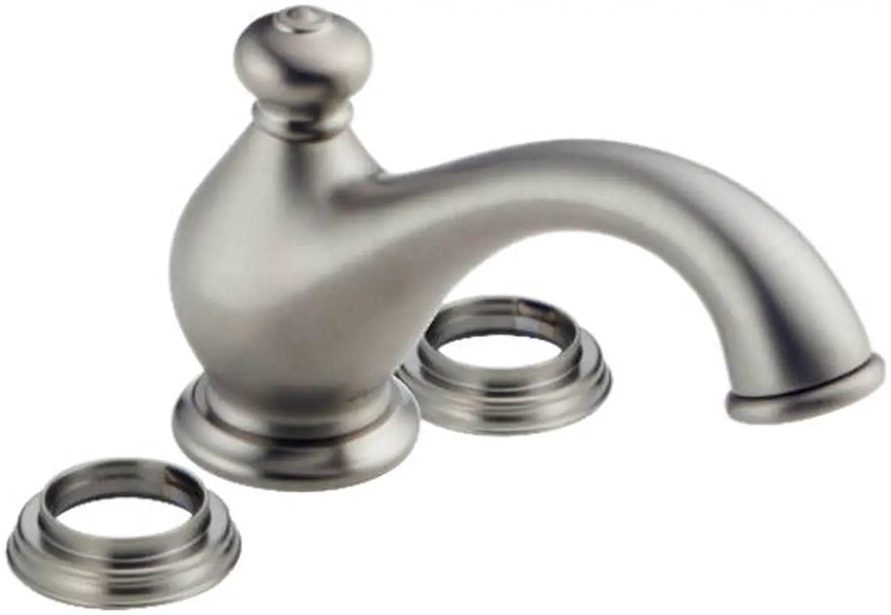 DELTA 4578-SSLHP Leland Two Handle Mini-Widespread Lavatory Faucet ...