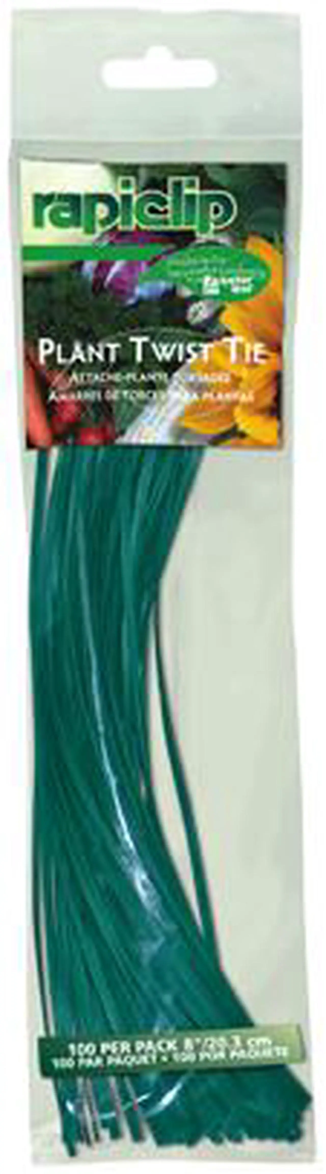 Luster Leaf 860 Rapiclip - Fascetta Flessibile Con Filo Per Legare Alberi - 10 Pezzi Con Tubo Protettivo UV - 2