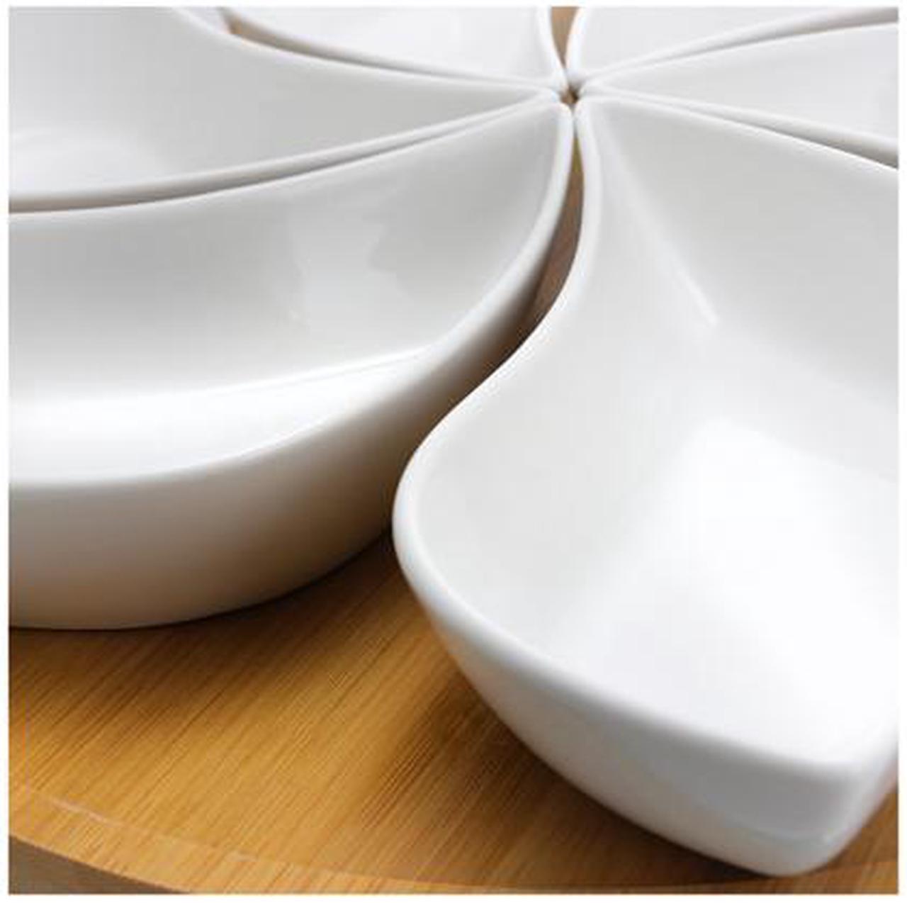 Alt view image 2 of 4 - Elama Signature 13.5 Inch 7pc Serveware Set