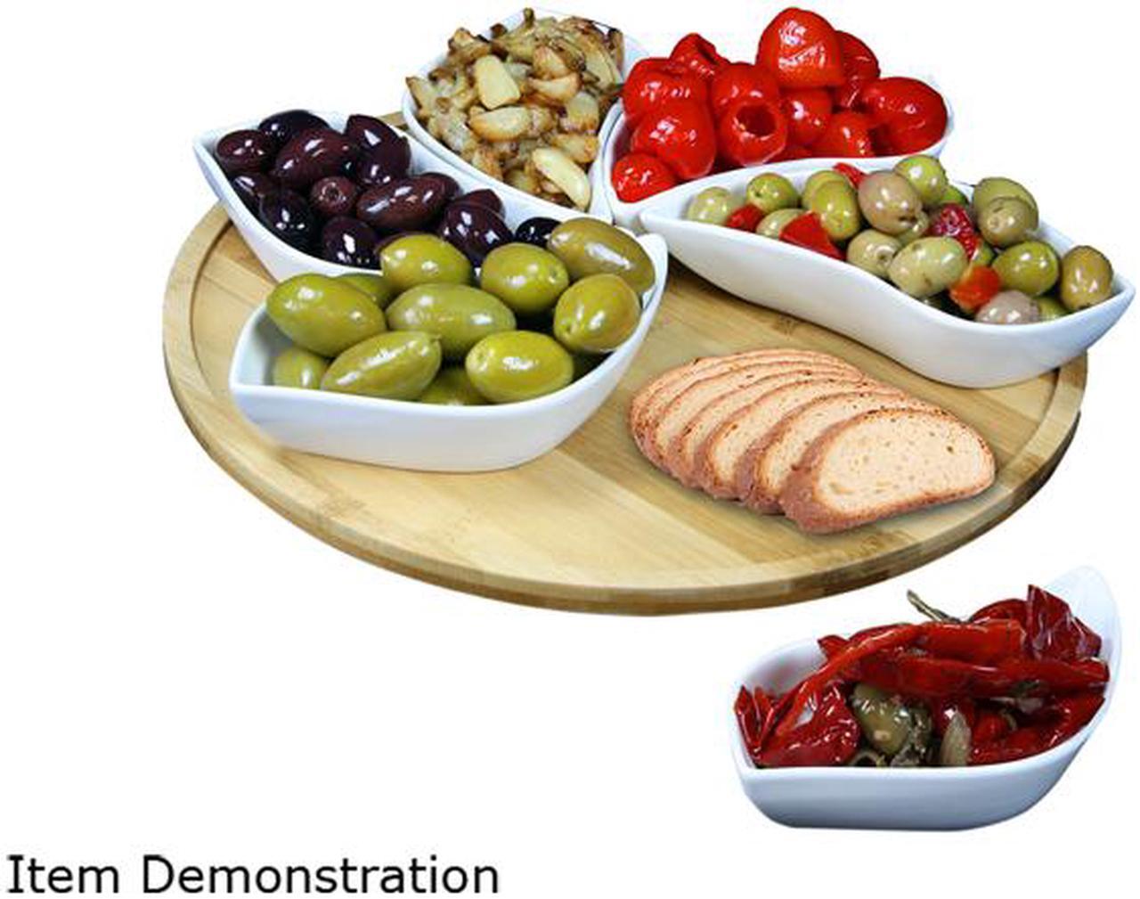 Alt view image 4 of 4 - Elama Signature 13.5 Inch 7pc Serveware Set