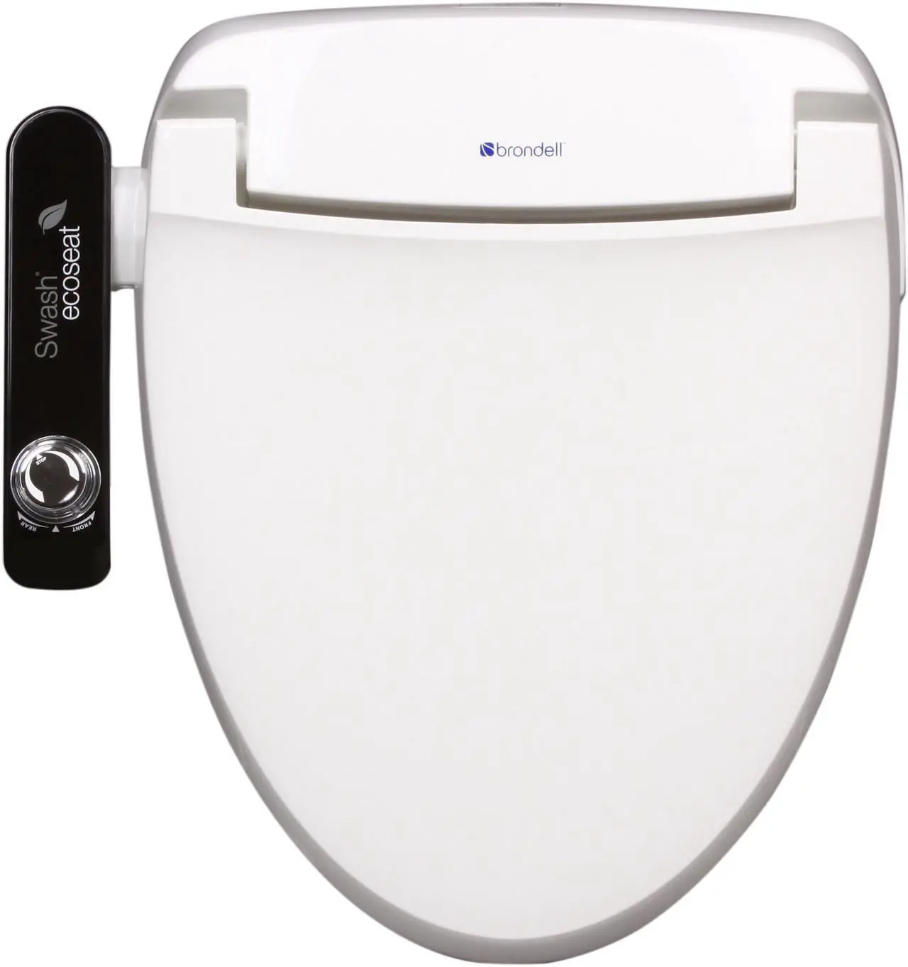 Main image of Brondell S100-EW Swash Ecoseat 100 Bidet Toilet Seat-Elongated, White
