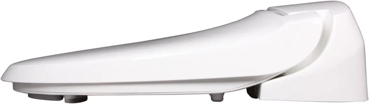 Alt view image 4 of 10 - Brondell S100-EW Swash Ecoseat 100 Bidet Toilet Seat-Elongated, White