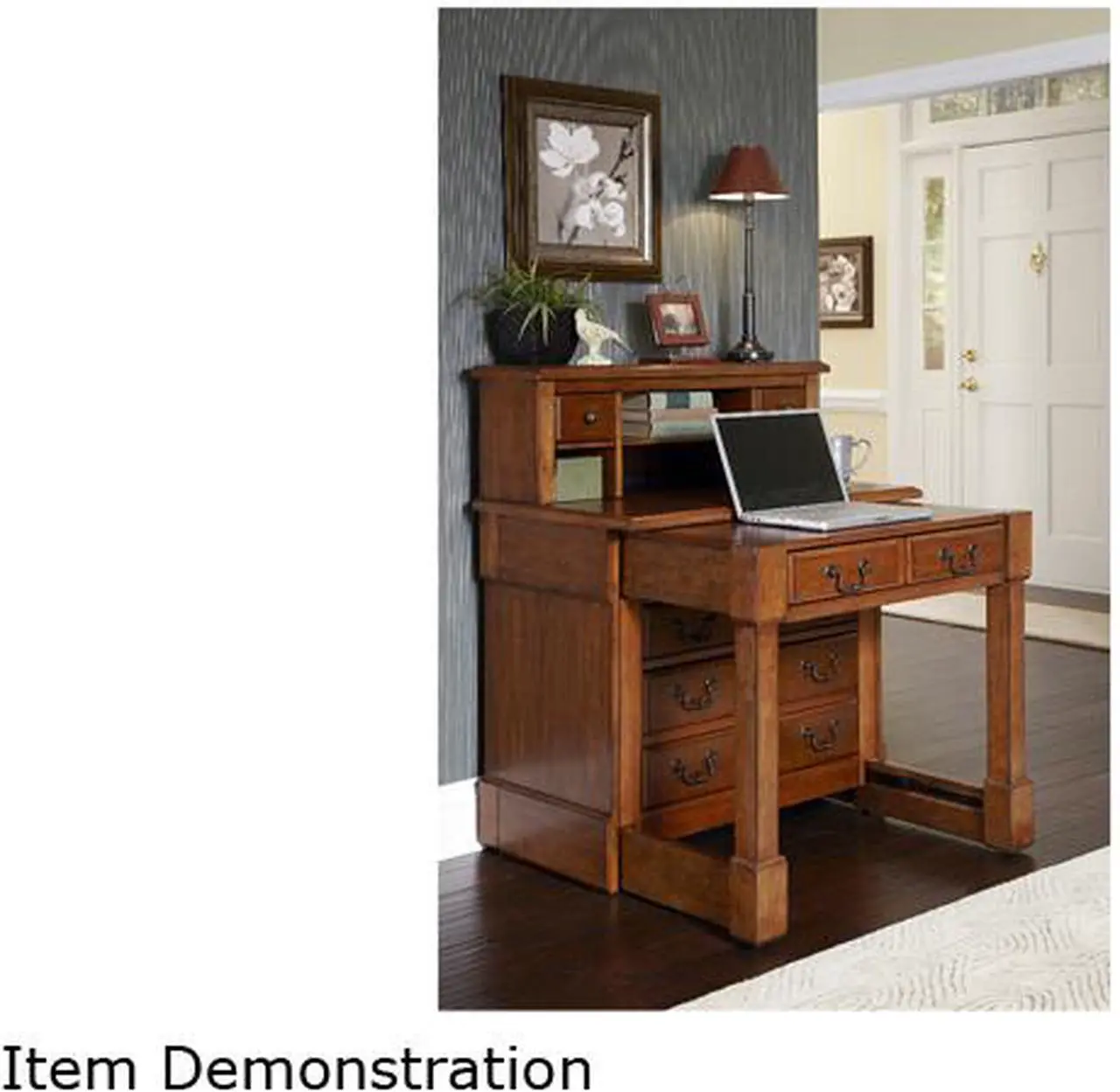 The Aspen Collection Expanding Desk with Hutch - Thumbnail 3