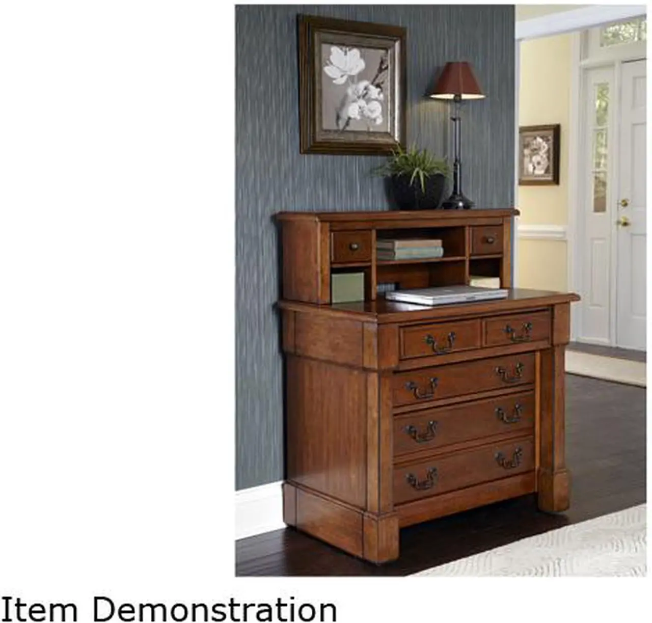 The Aspen Collection Expanding Desk with Hutch - Thumbnail 4