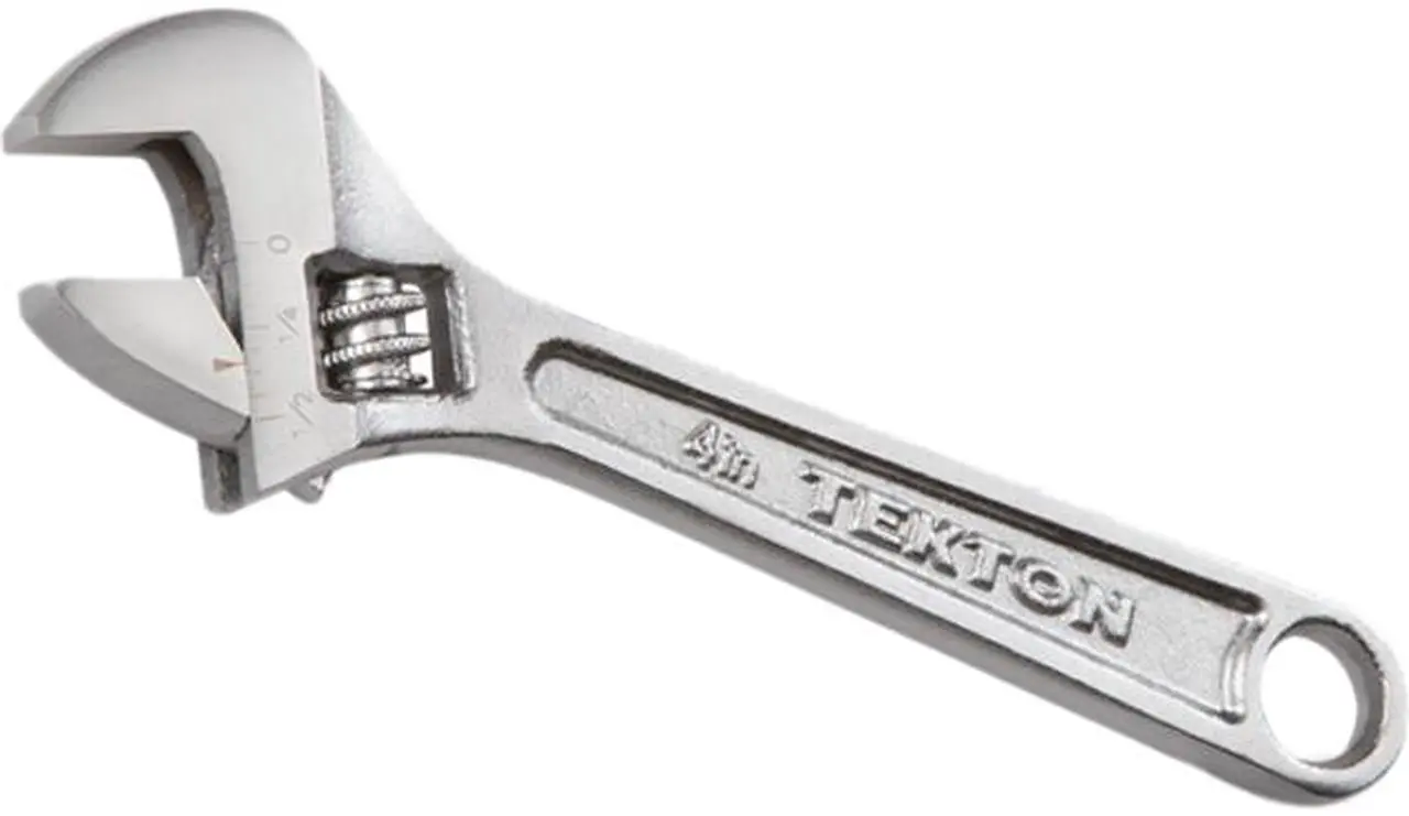 Main image of TEKTON  23001  4 in. Adjustable Wrench