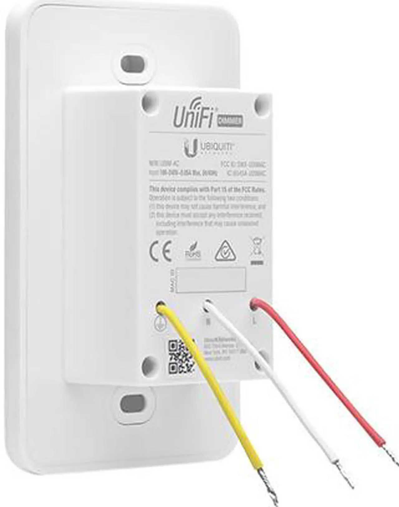 Alt view image 2 of 3 - Ubiquiti UDIM-AC-US UniFi Dimmer Switch AC - Touch Dimmer - Tap Switch - Light Control