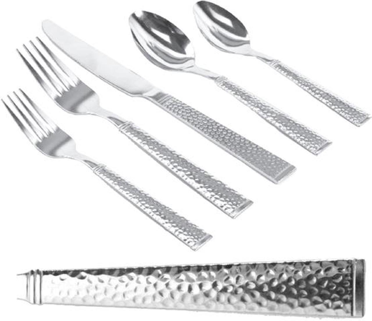Main image of Gibson Prato 45 Piece Flatware Set