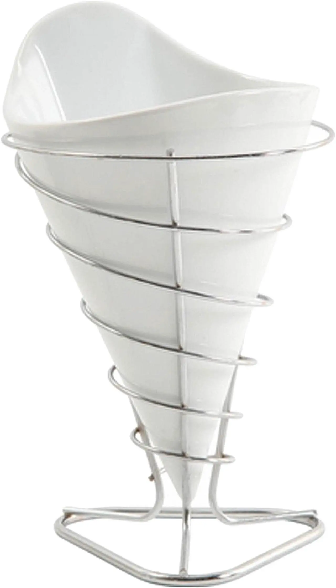 Main image of Gibson Gracious Dining French Fry Bucket White
