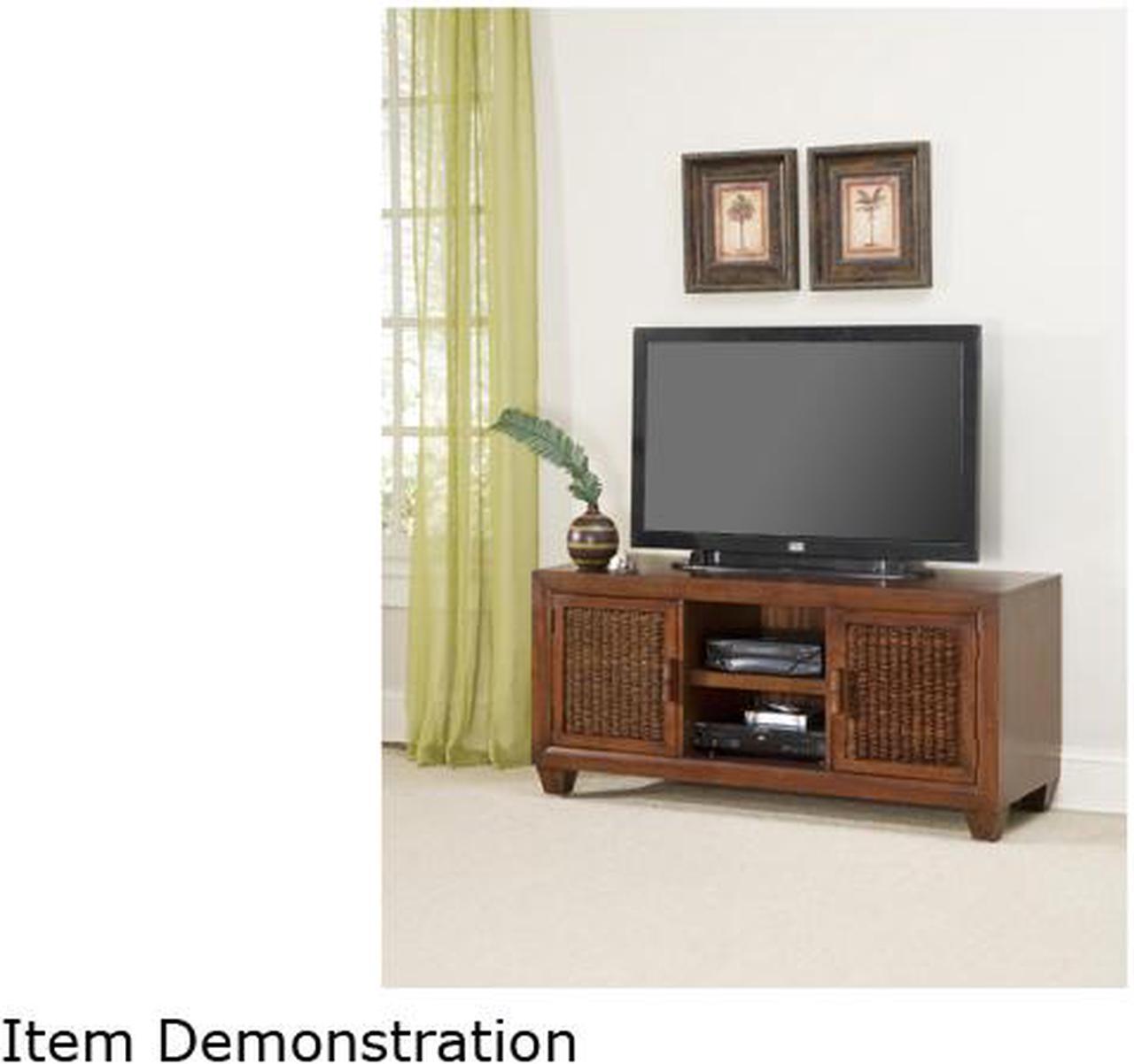 Alt view image 2 of 2 - Home Styles Cabana Banana 5402-12 Tropical Cocoa TV Stand