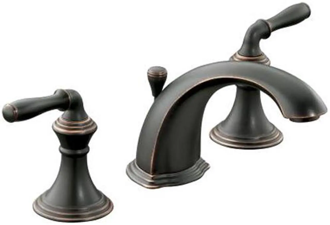 KOHLER K-394-4-BRZ Devonshire Widespread Lavatory Faucet - Newegg.com