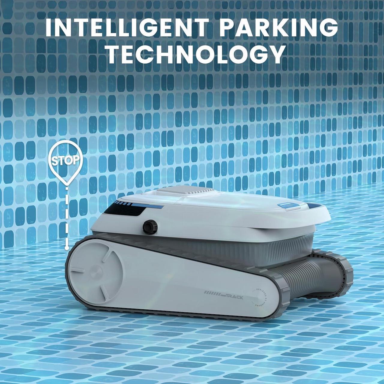 Alt view image 9 of 9 - AIRROBO PC10 Cordless Robotic Pool Cleaner, Smart Navigation, Wall & Waterline Cleaning, Above Ground & Inground Pools up to 1829 Sq. Ft.