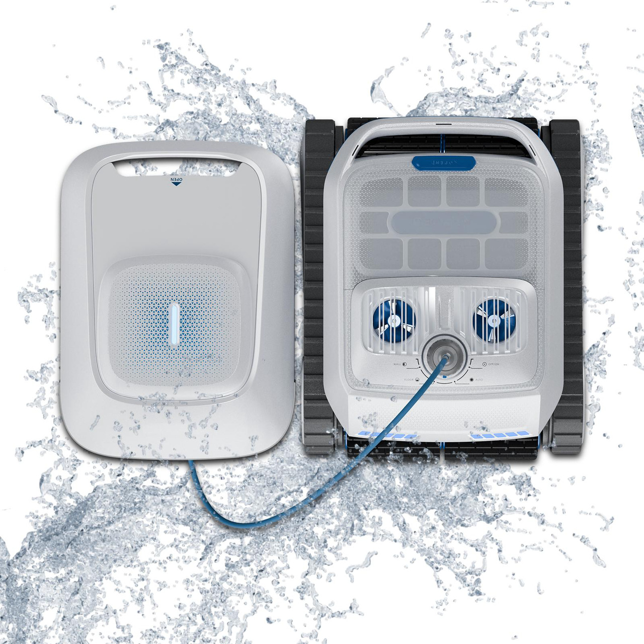 Open Box: AIRROBO All-In-1 Pool Cleaner + Surface Skimmer (Floor, Walls, Waterline and Surface Cleaning),150min Runtime - Newegg.com - Open Box condition - Image 24