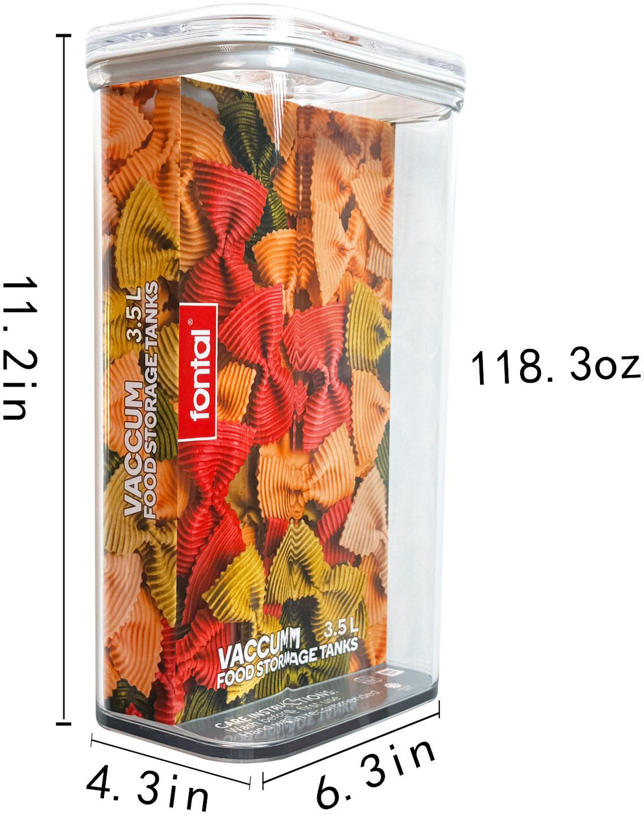 Open Box: FONTAL Electric Vacuum Sealer Machine with 4 Airtight Food Storage Container (0.7Qt / 1.8Qt / 2.8Qt / 3.7Qt) Meal Prep, Leakproof - Newegg.com - Open Box condition - Image 20
