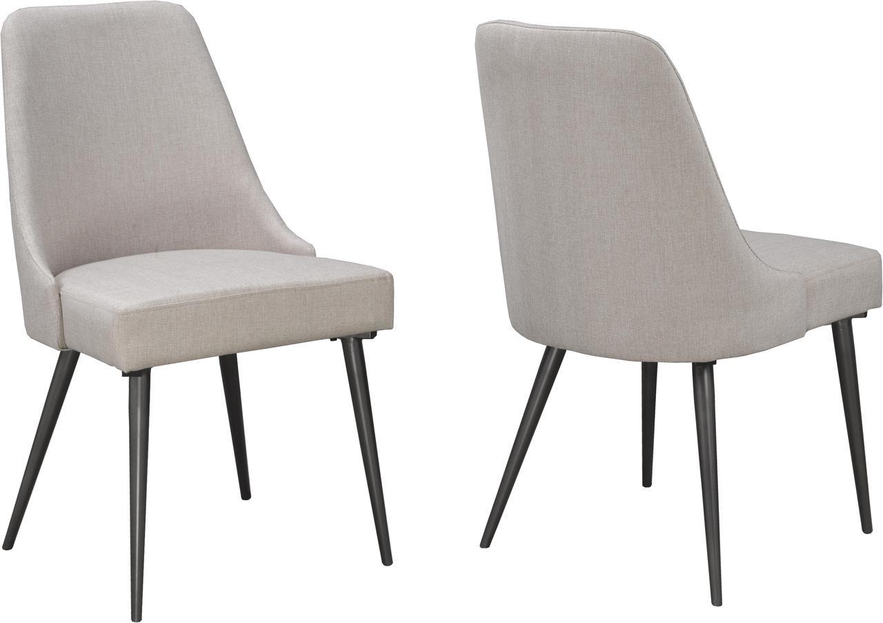 Brassex Celine Dining Chair - Set of 2 - Beige  (XA654 BEI)