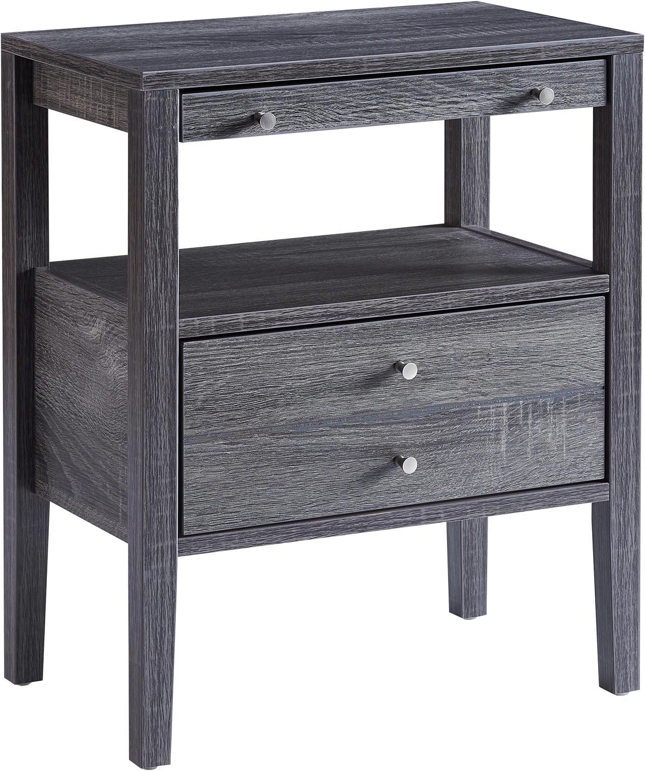 Brassex Alaska Accent Table - Grey  (192613)