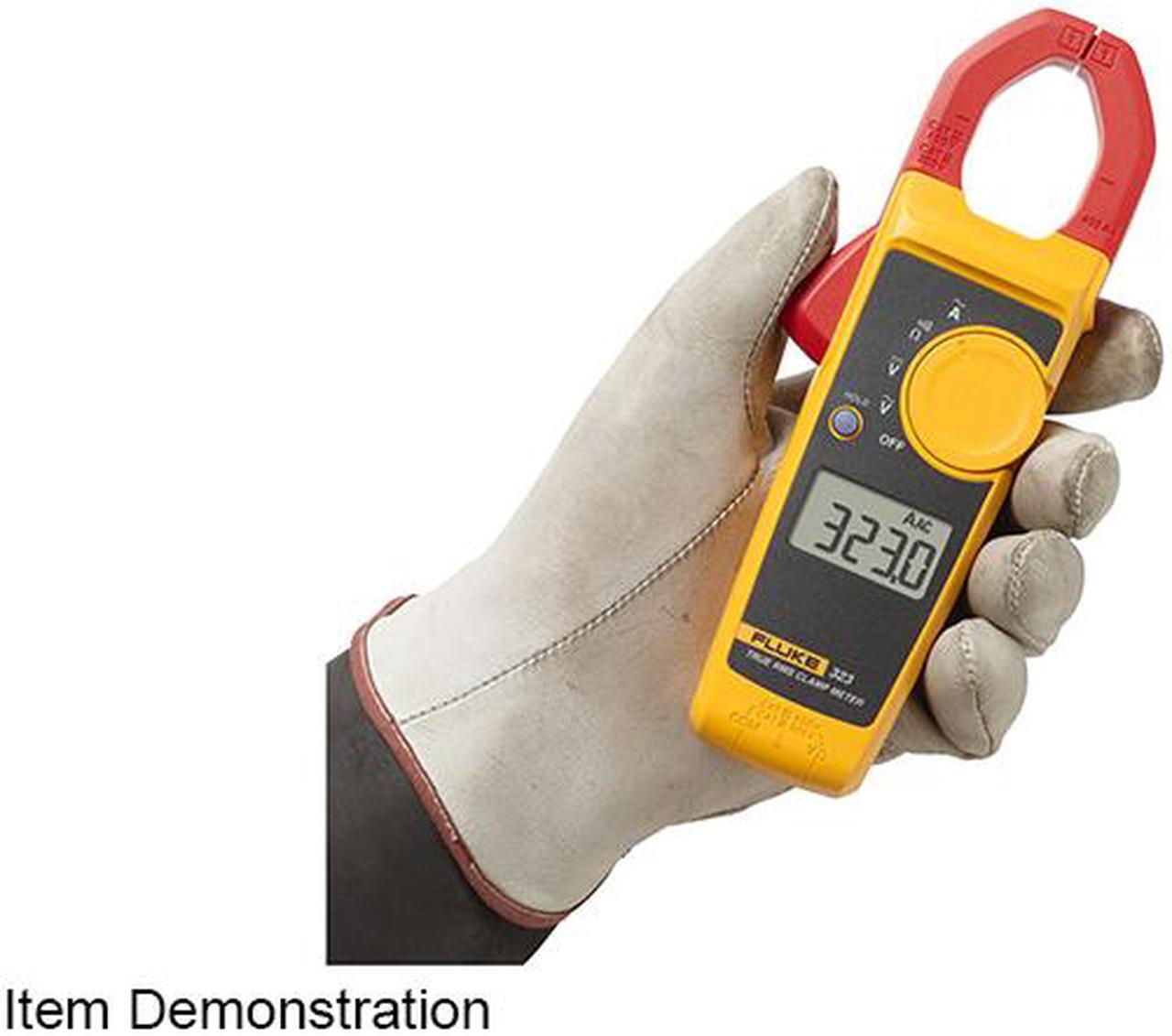 Alt view image 4 of 7 - Fluke 323 True-RMS Clamp Meter & Klein Tools RT250 GFCI Receptacle Tester with LCD Display, for Standard 3-Wire 120V Electrical Outlets