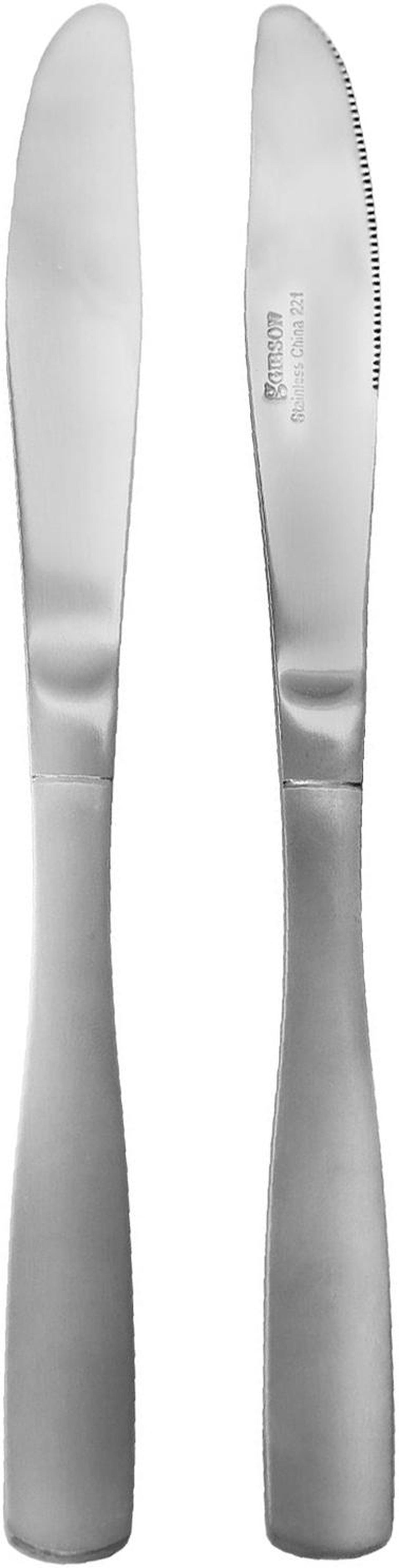 Alt view image 2 of 6 - Gibson Home Classic Profile 36 Piece Stainless Steel Dinner Knife Set
