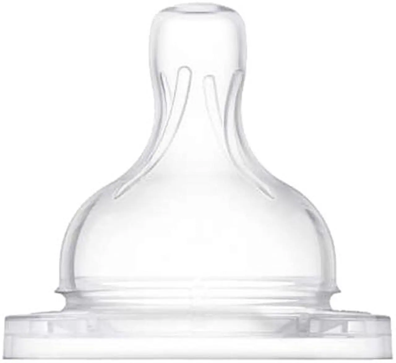Alt view image 2 of 3 - Philips Avent Anti-colic Baby Bottle Medium Flow Nipple 4pk, SCF423/47