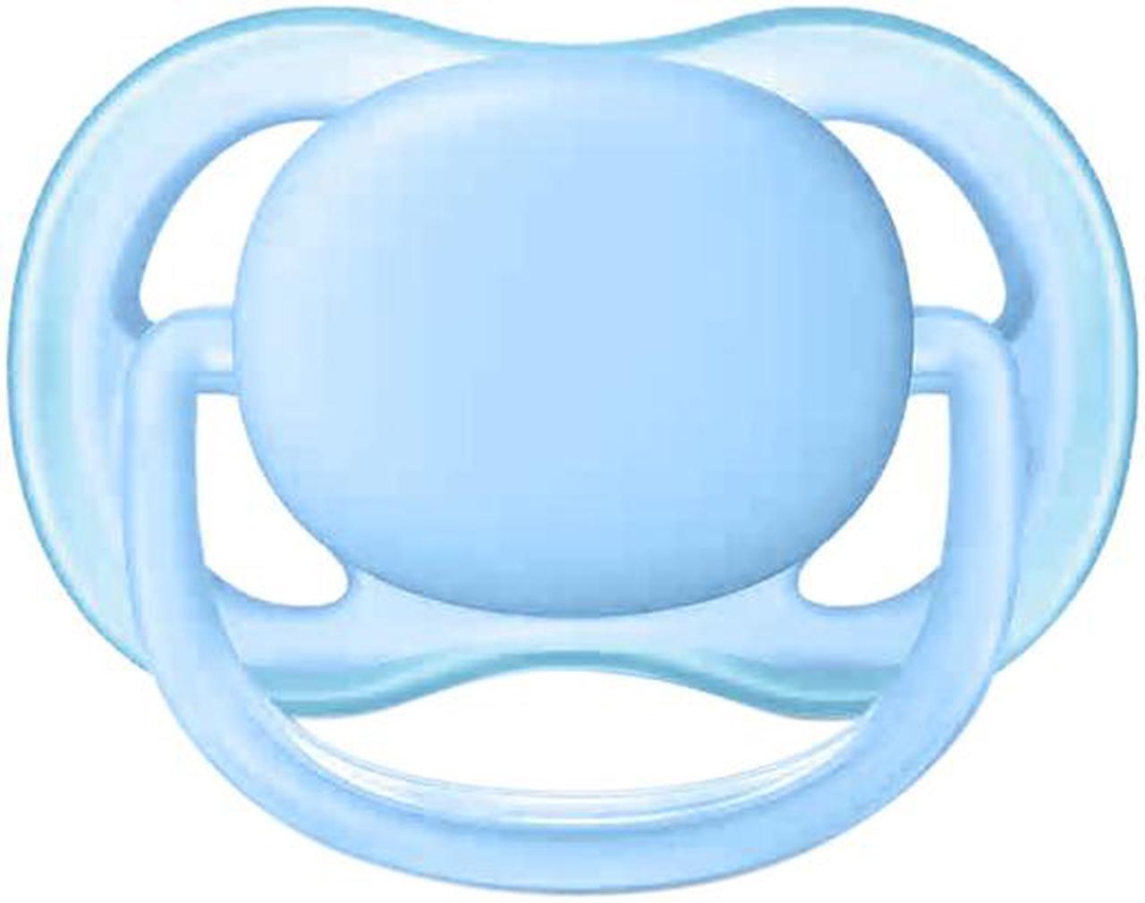 Alt view image 3 of 6 - Philips Avent Ultra Air Pacifier, 0-6 Months, Blue/Green, 2-pack, SCF244/20